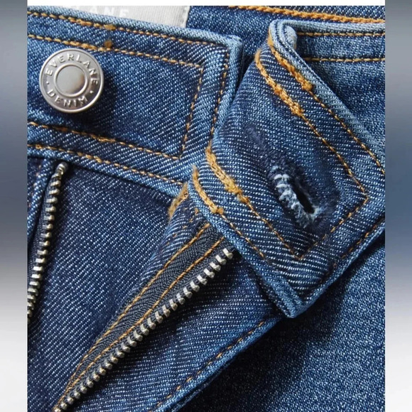 EVERLANE The Way-High Clean Front Skinny Jean in Vintage Blue - Picture 5 of 14